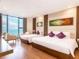 Deluxe Family room with partial ocean view