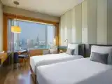 Twin room with harbour view