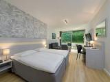 Comfort room with balcony