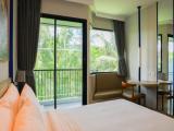 Superior Twin room with balcony and with garden view