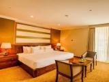 Deluxe room with balcony and with view