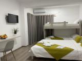 Standard Quadruple room with balcony and with sea view