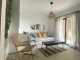 Family Studio with balcony and with sea view