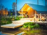 Izumrudniy ostrov Double  Bungalow luxury with lake view