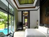 Wellbeing Sanctuary Double Pool Villa with balcony and with garden view