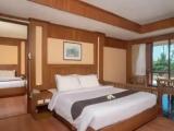 Deluxe Double Family room with balcony and with sea view