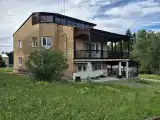 Cottage with balcony and with view
