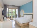 Leisure Double room with balcony and with pool view