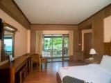 Deluxe Double room with balcony and with garden view
