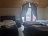Bed in Dorm with balcony and with mountain view