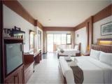 Deluxe Double Family room with balcony and with garden view