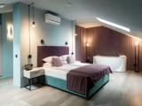 Jetted tub Double Attic Suite