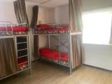 Bed in Dorm (female dorm) with view