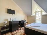 Standard Double Attic room with balcony and with partial sea view