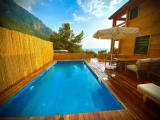 Villa with balcony and with view
