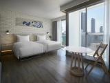 Twin Studio with balcony and with city view