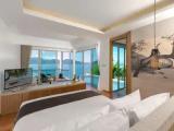 Top Floor Double Pool Villa with balcony and with ocean view