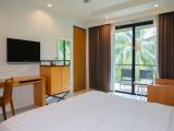 Family Twin room with balcony and with garden view