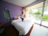 2 Bedrooms Duplex with balcony and with garden view