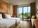 Superior Twin room with balcony and with garden view