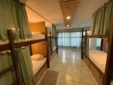 Bed in Dorm (female dorm) with view