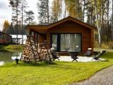 Chalet on water
