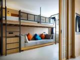 Quadruple Family Suite with balcony