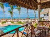 Bungalow with balcony and with sea view
