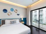 Deluxe Double room with balcony and with pool view