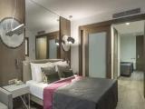 Family Quadruple room with balcony and with pool view