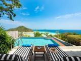 Double Hillside Pool Villa with ocean view