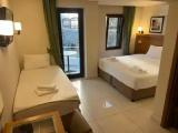 Standard Triple room with balcony and with garden view