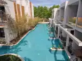 Superior Swim Up New Sea Village with pool view