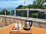 Terrace Double room with balcony and with sea view