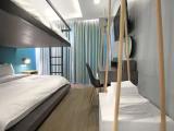 Standard Quadruple room with city view