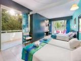 Standard Double room with balcony and with land view