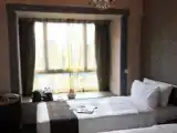 Twin room with city view