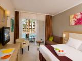 Superior room with balcony and with pool view