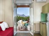 1 Bedroom Grand Double room with balcony and with pool view