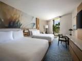 Lanai Quadruple room with pool view