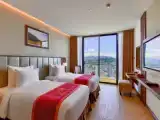 Deluxe Double room with balcony and with city view