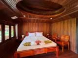 Double Bungalow Wooden Cottage with garden view