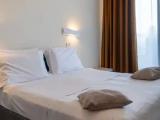 Comfort room with lake view