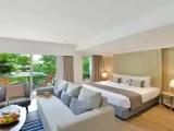2 Bedrooms Pool Access Suite with Living area with balcony