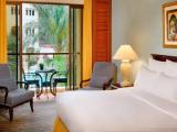 Room with balcony and with pool view