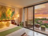 Premium Deluxe Twin room with balcony and with sea view
