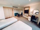 Deluxe Pitch View Family room