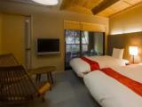 Kawa/Yama/Tsuki with Partial Open-Air Hot Spring Bath (Annex) Double room