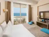 Superior Twin room with balcony and with sea view