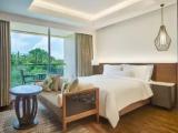 Double room with balcony and with garden view